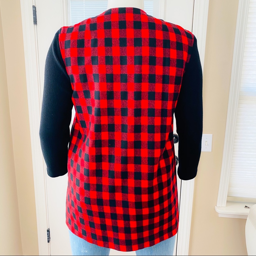 Vintage Junior House Red Buffalo Plaid Jacket - Picture 9 of 12